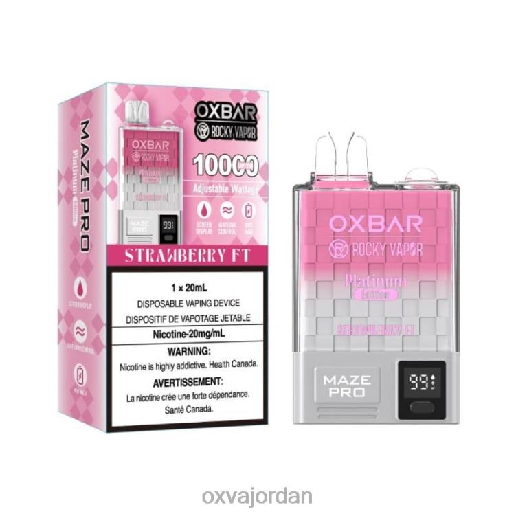OXVA عمان - قدم الفراولة 6XVFT13 OXVA OXBAR MAZE PRO 10000