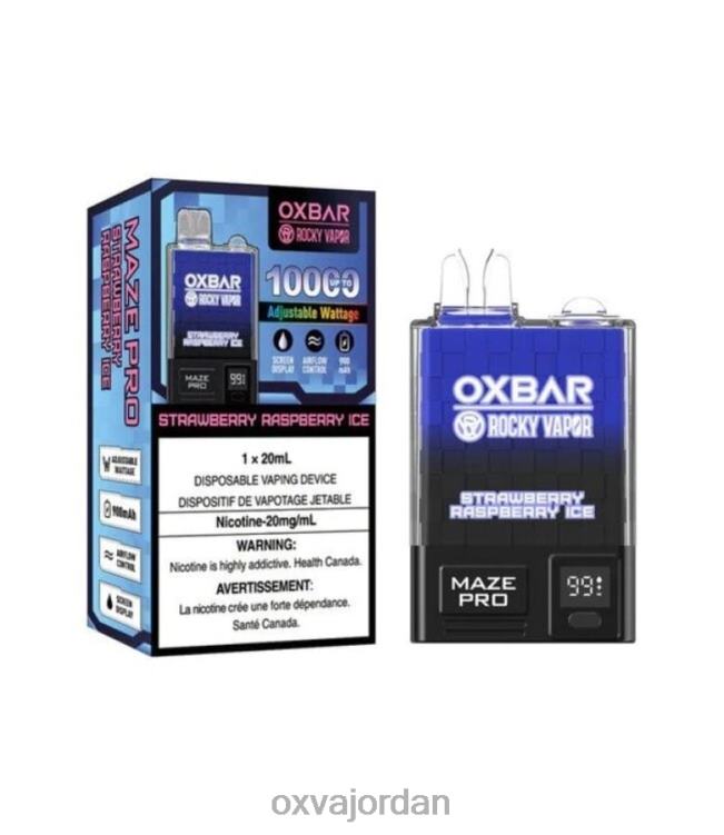 OXVA E Cig - الفراولة والتوت الجليد 6XVFT30 OXVA OXBAR MAZE PRO 10000