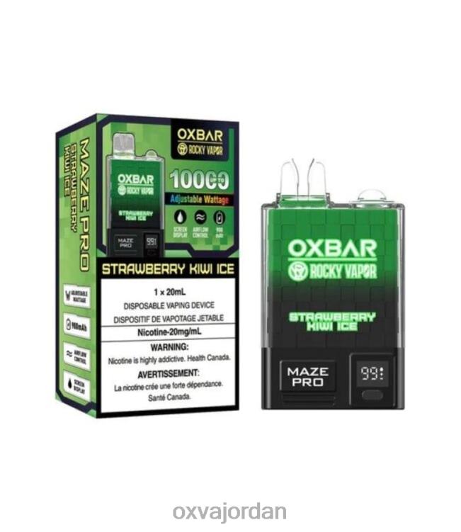 OXVA Vape Price - جليد الفراولة والكيوي 6XVFT27 OXVA OXBAR MAZE PRO 10000
