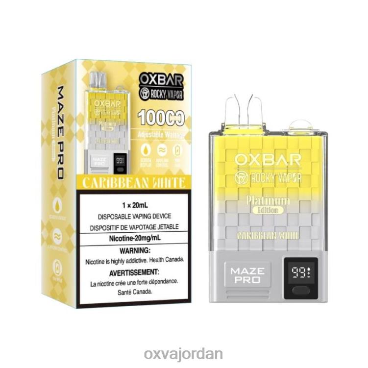 OXVA Vapes - الكاريبي الأبيض 6XVFT14 OXVA OXBAR MAZE PRO 10000