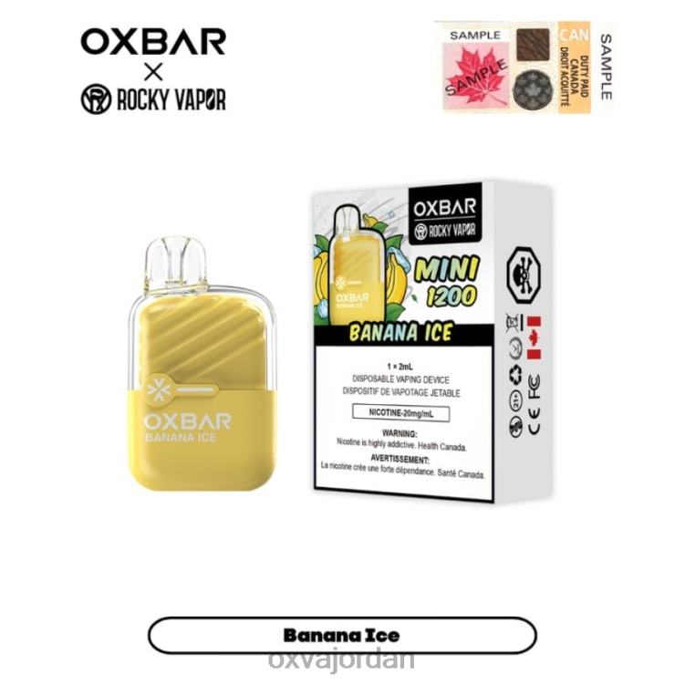 OXVA عمان - جليد الموز 6XVFT23 OXVA OXBAR MINI 1200