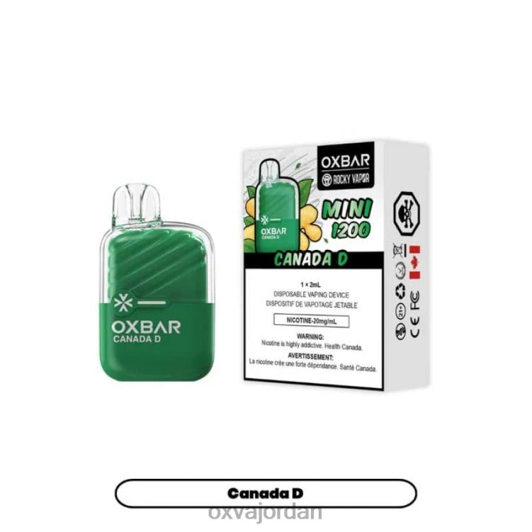 OXVA Vape Disposable - كندا د 6XVFT9 OXVA OXBAR MINI 1200