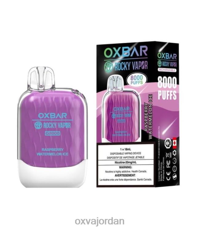 OXVA E Cig - توت وبطيخ وثلج 6XVFT40 OXVA OXBAR G8000