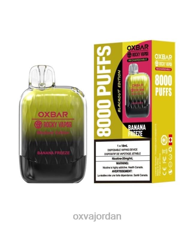 OXVA Vape سعر - تجميد الموز 6XVFT46 OXVA OXBAR G8000