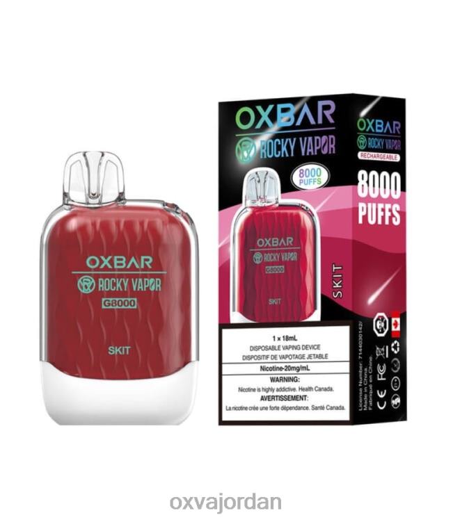OXVA Vape Flavors - مسرحية هزلية 6XVFT38 OXVA OXBAR G8000