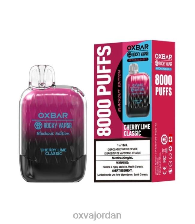 OXVA Vapes - الكرز الجير الكلاسيكي 6XVFT44 OXVA OXBAR G8000