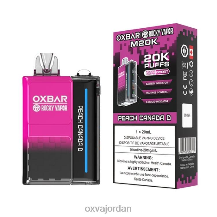 OXVA Vape سعر - الخوخ كندا د 6XVFT6 OXVA OXBAR M20K