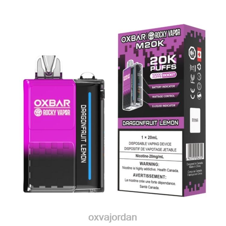 OXVA Vapes - ليمون فاكهة التنين 6XVFT4 OXVA OXBAR M20K