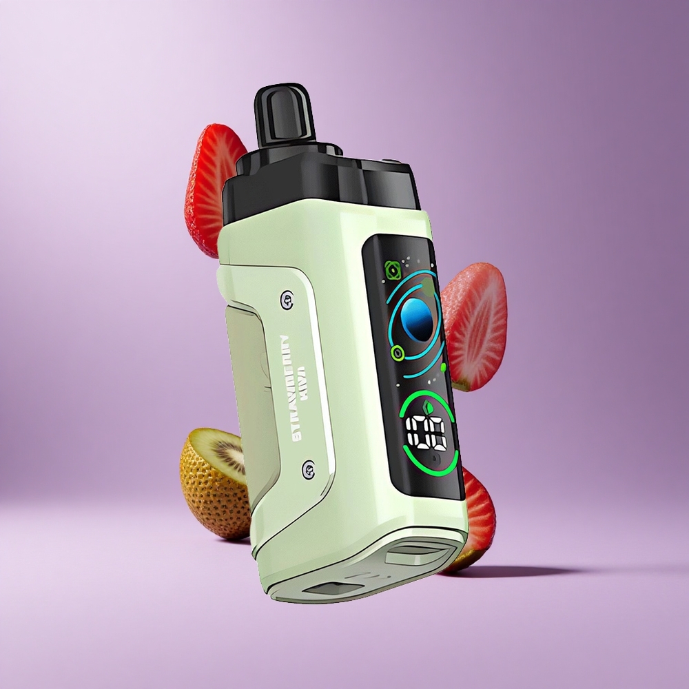 Razz Bar 45000 نفخة سيجارة إلكترونية فراولة كيوي مع ملف شبكي 1.0 أوم وبطارية 650 مللي أمبير