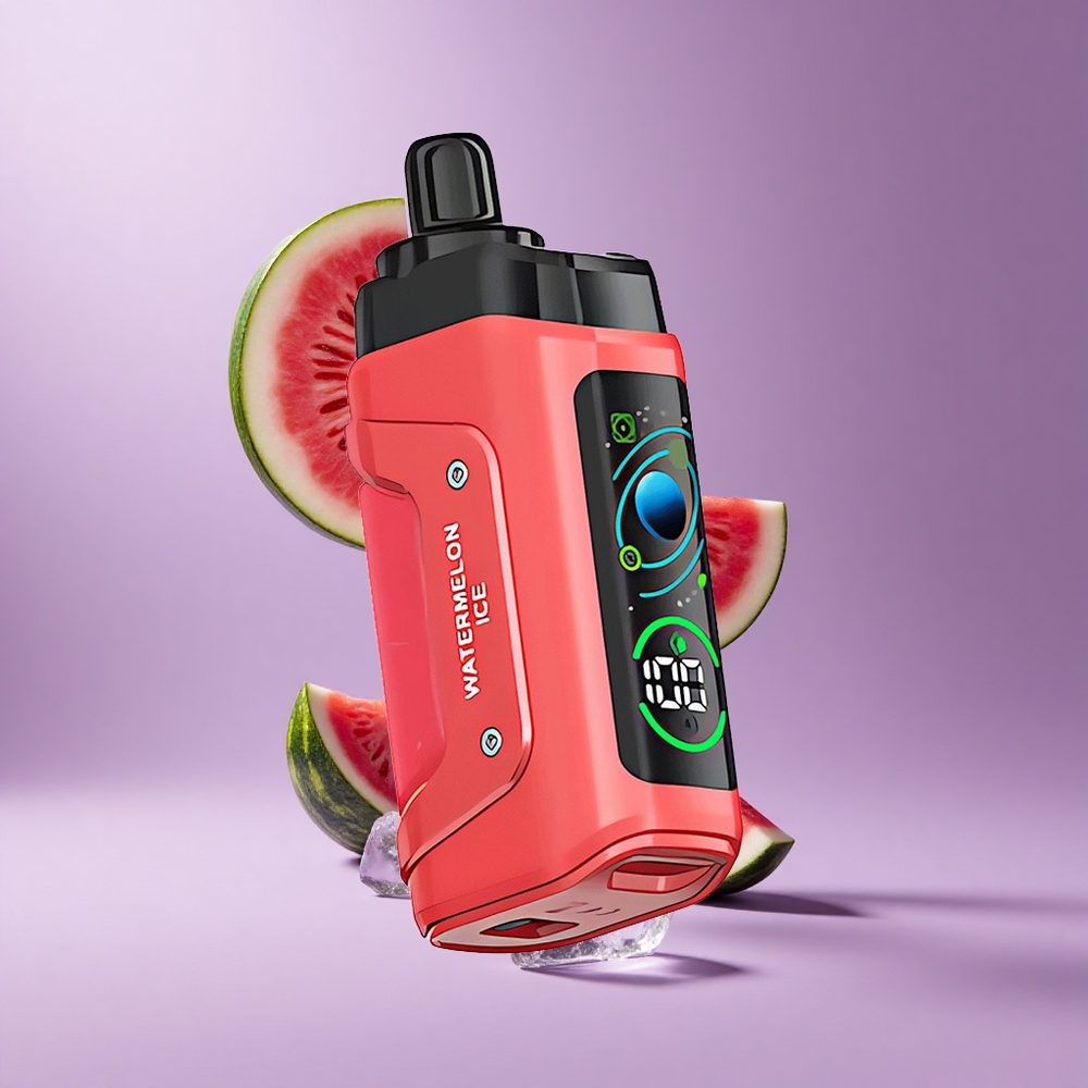 Razz Bar 45000 Puffs فيب قابل للشحن بنوع-C بنكهة البطيخ والثلج