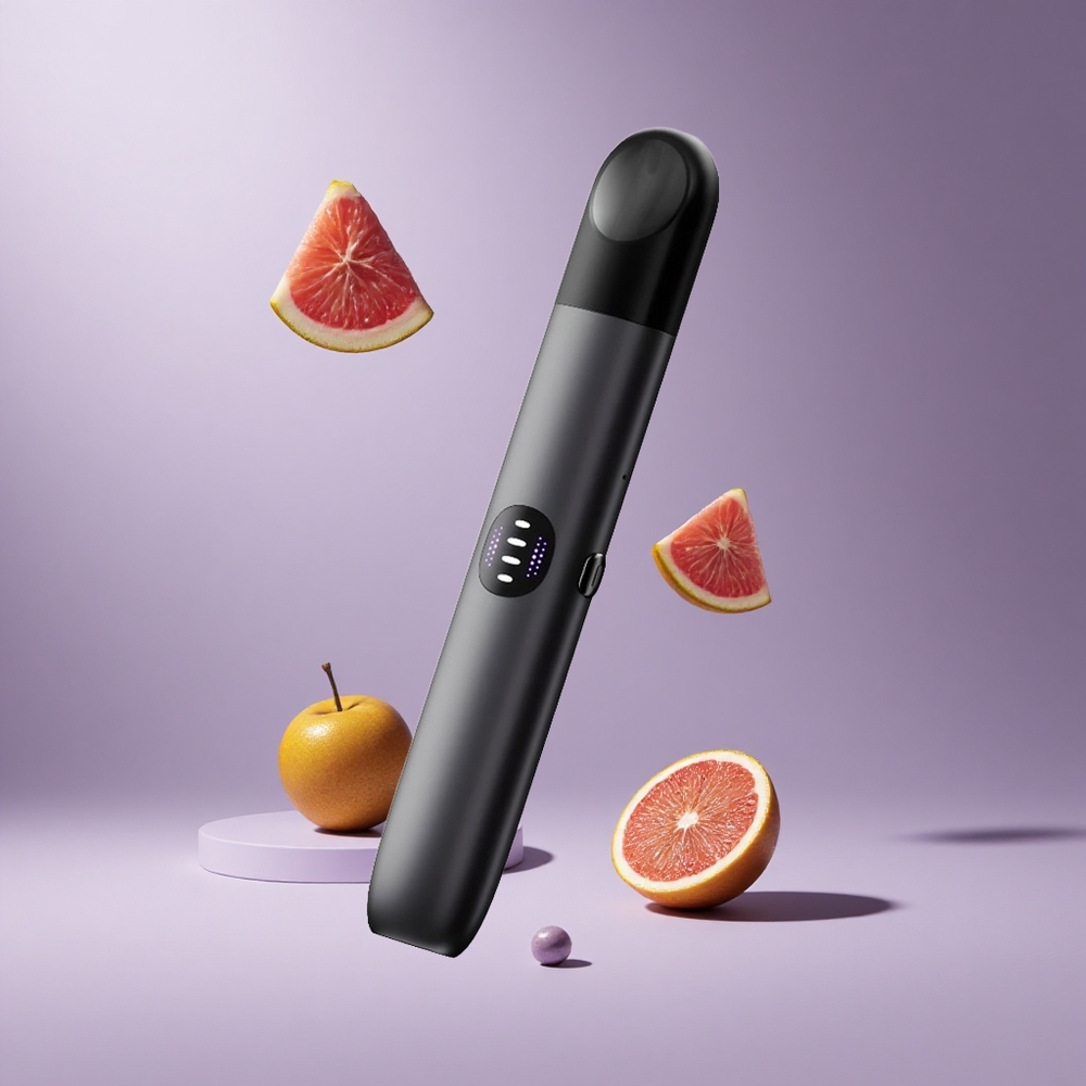 Relx Infinity 2 جهاز فايب رمادي بسعة 1.9 مل و 650 نفخة