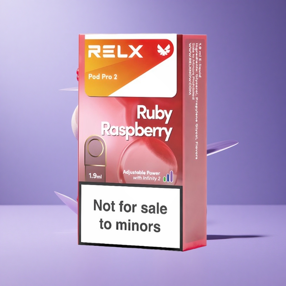 Relx Pod Pro 2 جهاز تبخير توت أزرق بنكهة التوت الأزرق سعة 1.9 مل
