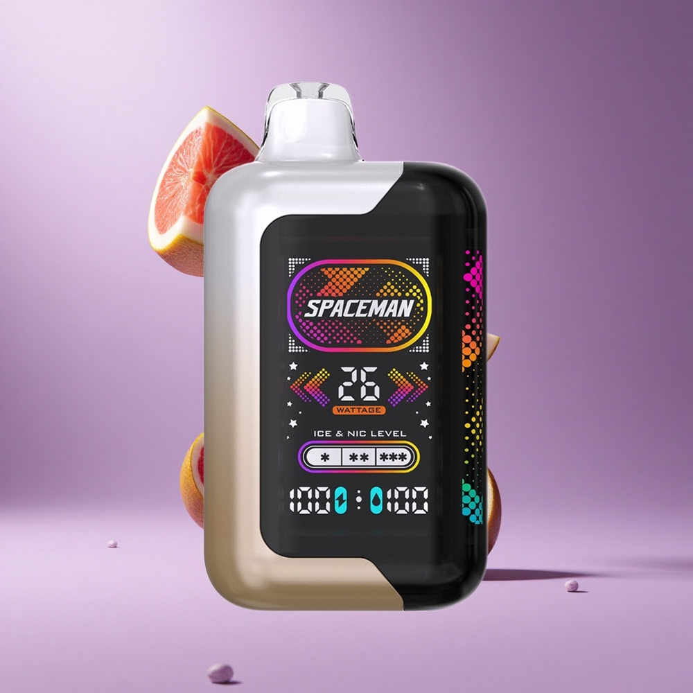 SMOK SPACEMAN SP40000 بخاخ جذر الجعة بطارية 1000 مللي أمبير وشاشة 2.28 بوصة