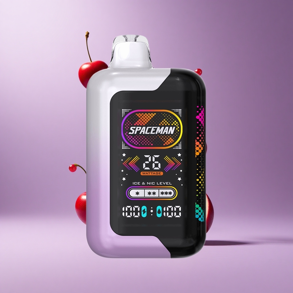 SMOK SPACEMAN SP40000 فاب تفاح رمان بشاشة LED 2.28 بوصة وسعة بطارية 1000 مللي أمبير