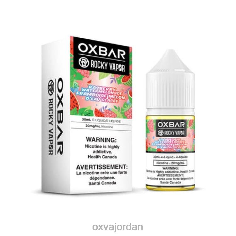 OXVA Vape Disposable - توت وبطيخ وثلج 6XVFT59 OXVA OXBAR 30 مل ملح نيكوتين