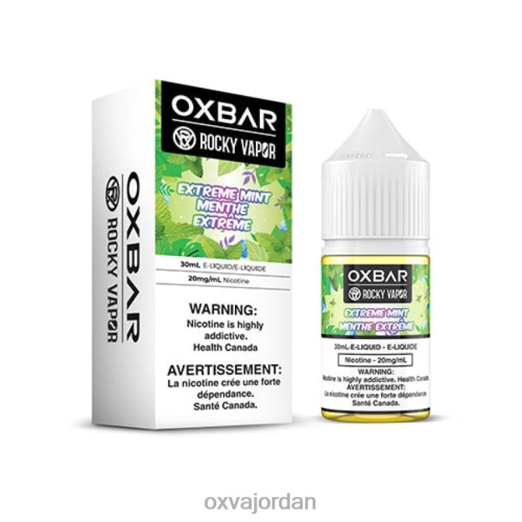 OXVA Vape Flavors - النعناع المدقع 6XVFT48 OXVA OXBAR 30 مل ملح نيكوتين