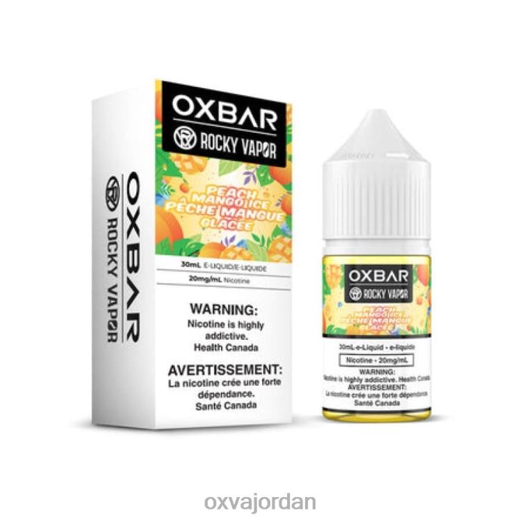 OXVA Vape Flavors - ثلج مانجو خوخ 6XVFT58 OXVA OXBAR 30 مل ملح نيكوتين