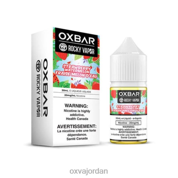 OXVA Vapes - الفراولة والبطيخ 6XVFT54 OXVA OXBAR 30 مل ملح نيكوتين