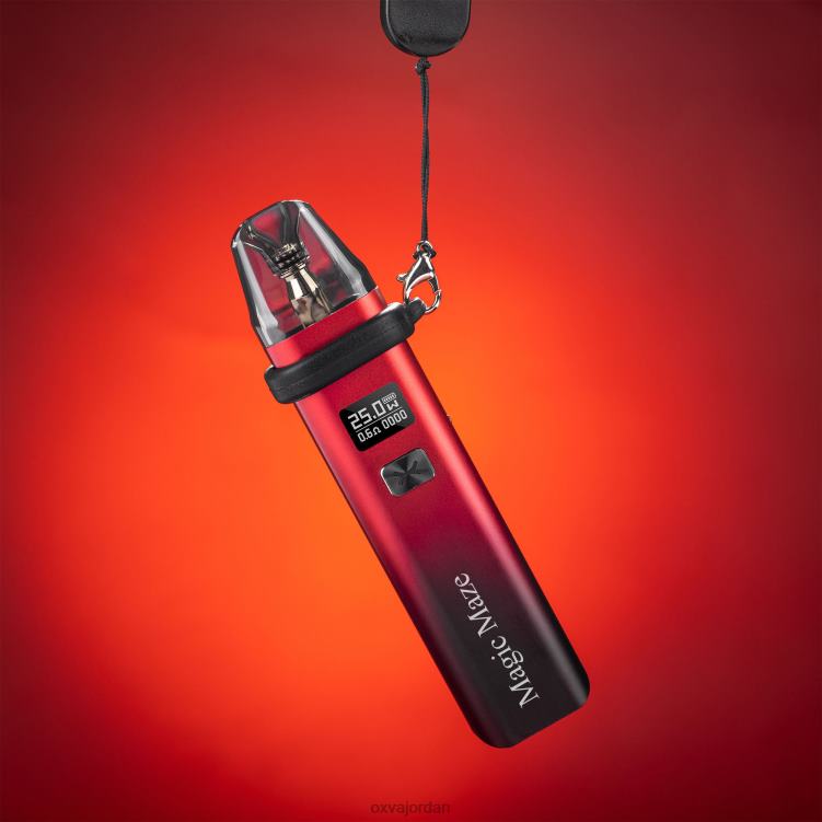 OXVA E Cig - أسود أحمر 6XVFT131 OXVA MAGIC MAZE XLIM طقم جراب