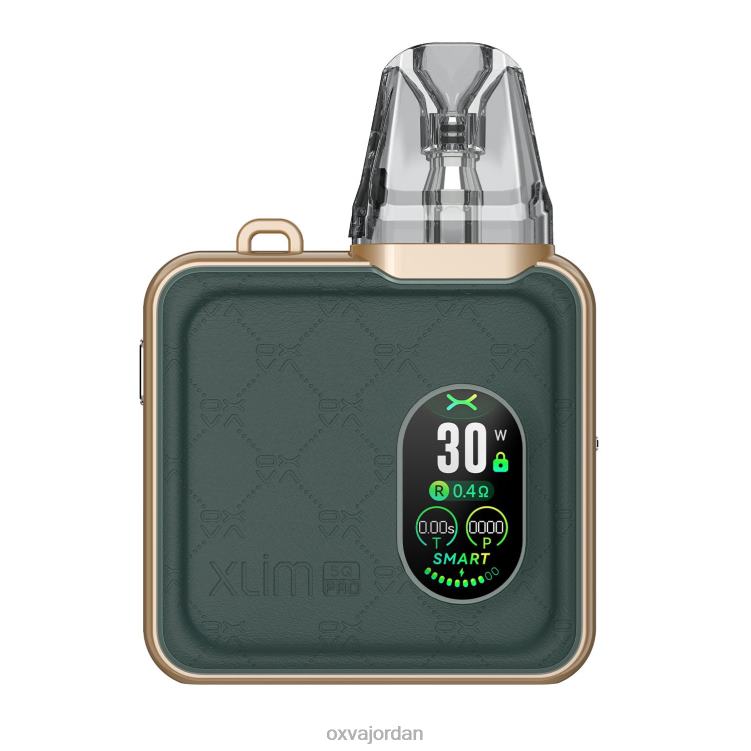 OXVA فيب - جلد أخضر 6XVFT85 OXVA XLIM SQ PRO عدة